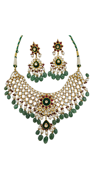 Royal Kundan Necklace Set